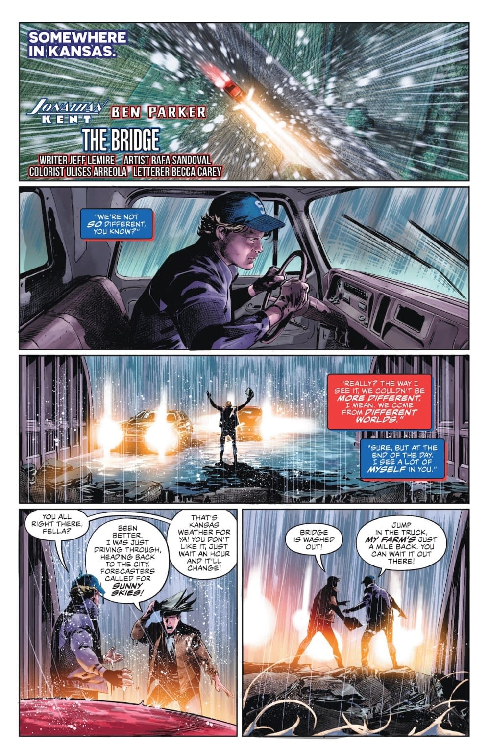 Pages And Pages Of Superman/Spider-Man Crossover