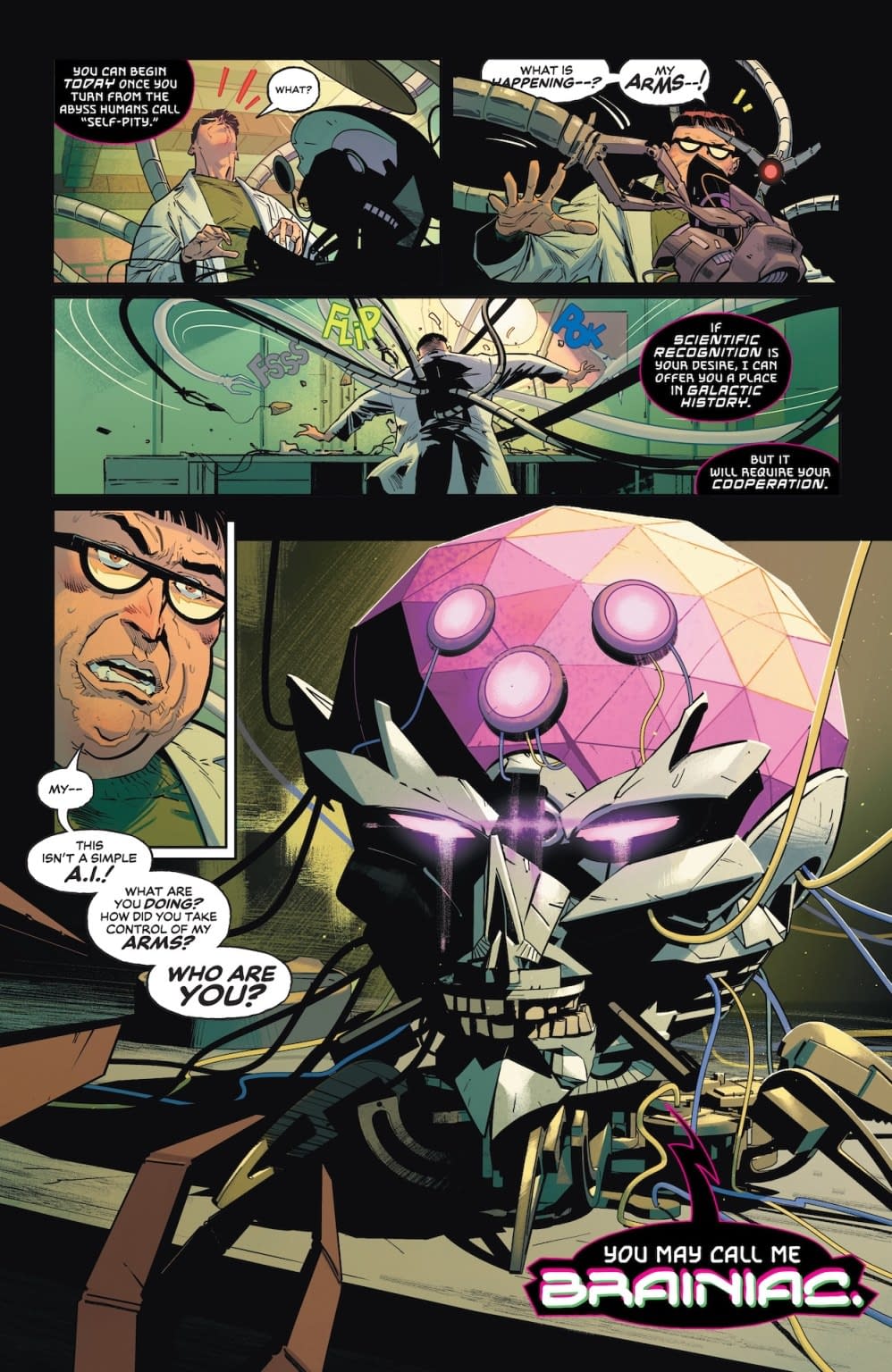 Pages And Pages Of Superman/Spider-Man Crossover