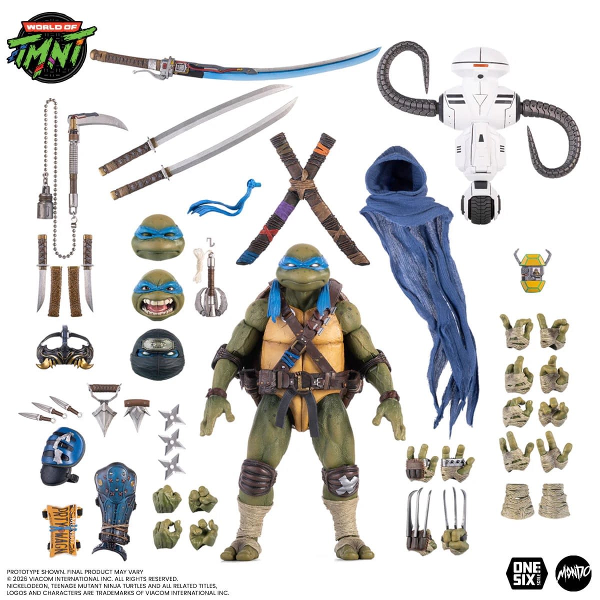 Mondo Debuts New Teenage Mutant Ninja Turtles 1/6 Leonardo