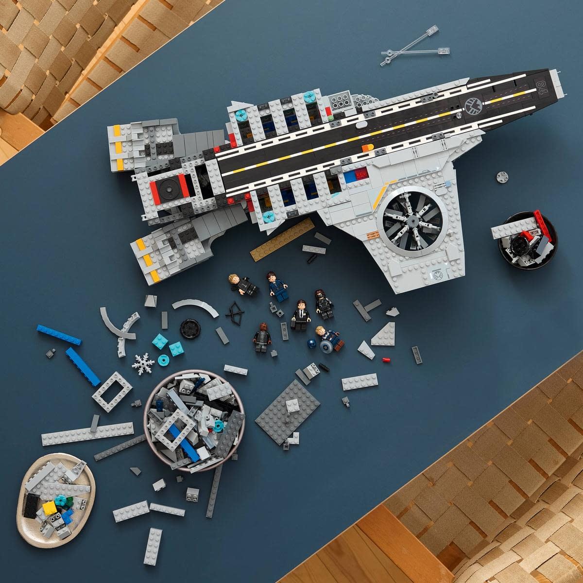 Save the Day with LEGO's New The Avengers S.H.I.E.L.D. Helicarrier
