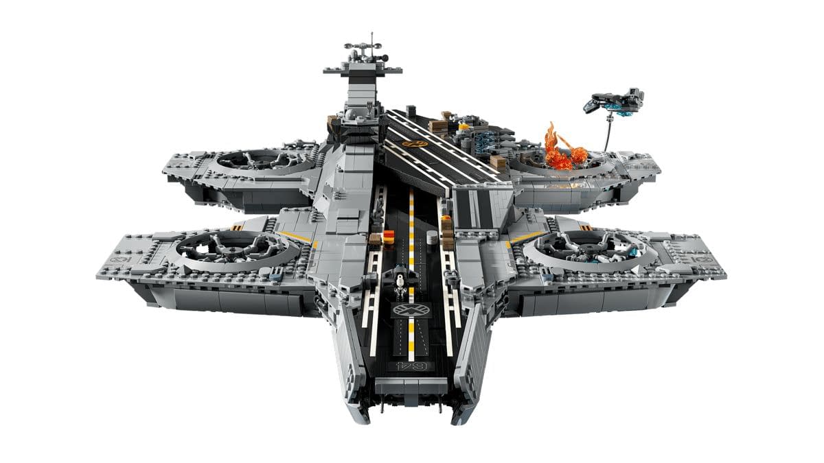 Save the Day with LEGO's New The Avengers S.H.I.E.L.D. Helicarrier