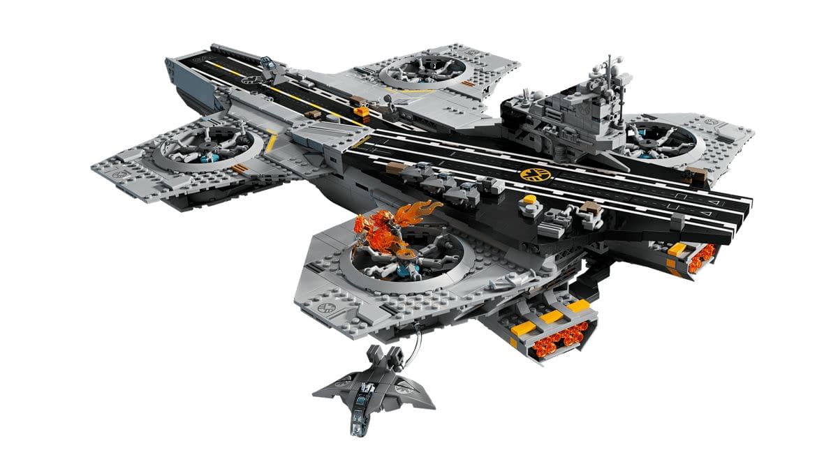 Save the Day with LEGO's New The Avengers S.H.I.E.L.D. Helicarrier