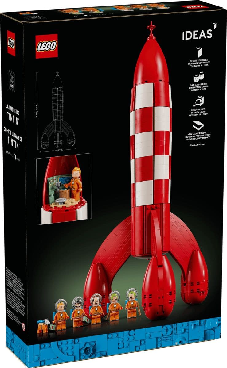 Blast Off with LEGO and Their New Tintin Moon Rocket Set