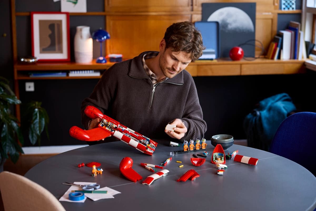 Blast Off with LEGO and Their New Tintin Moon Rocket Set