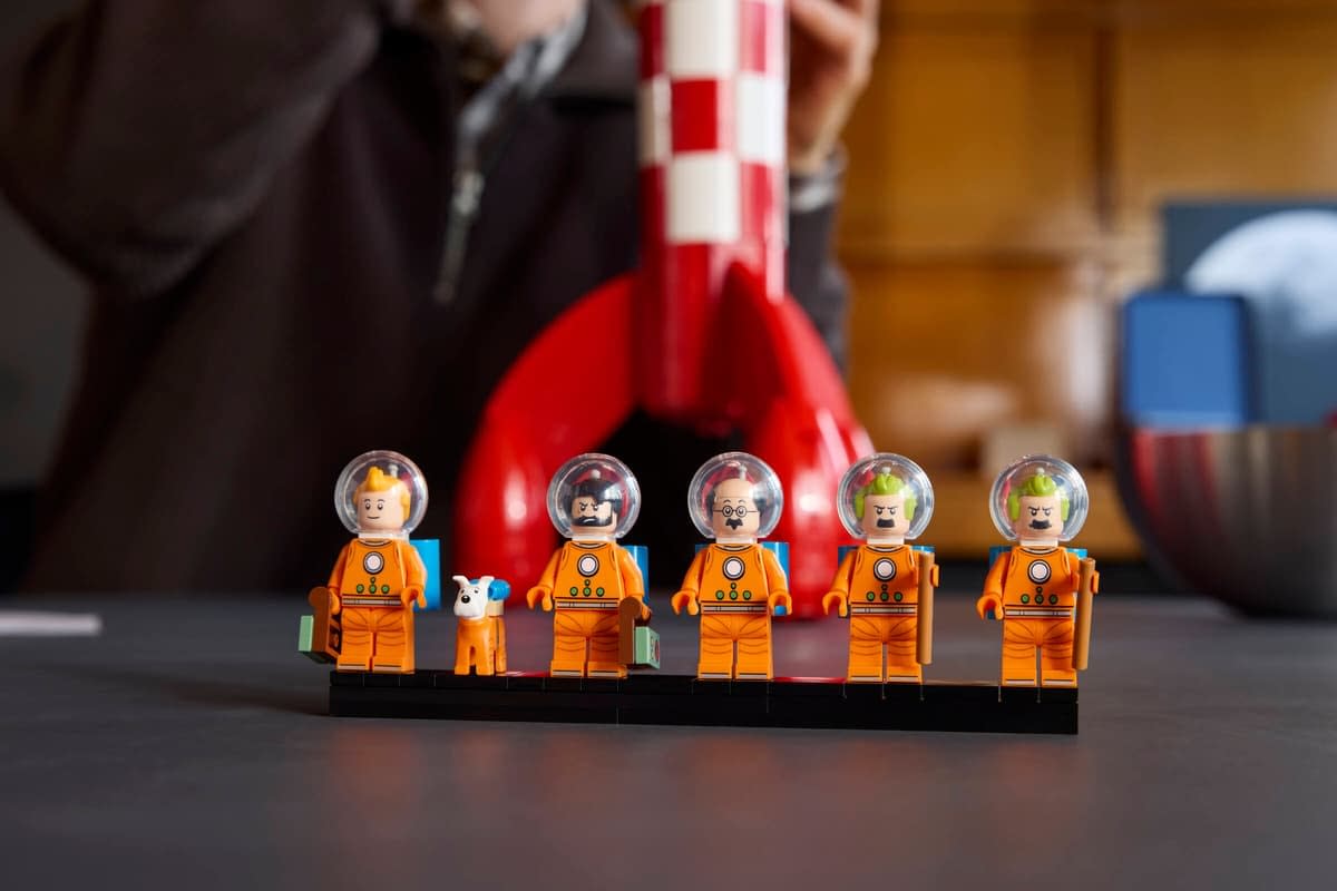Blast Off with LEGO and Their New Tintin Moon Rocket Set