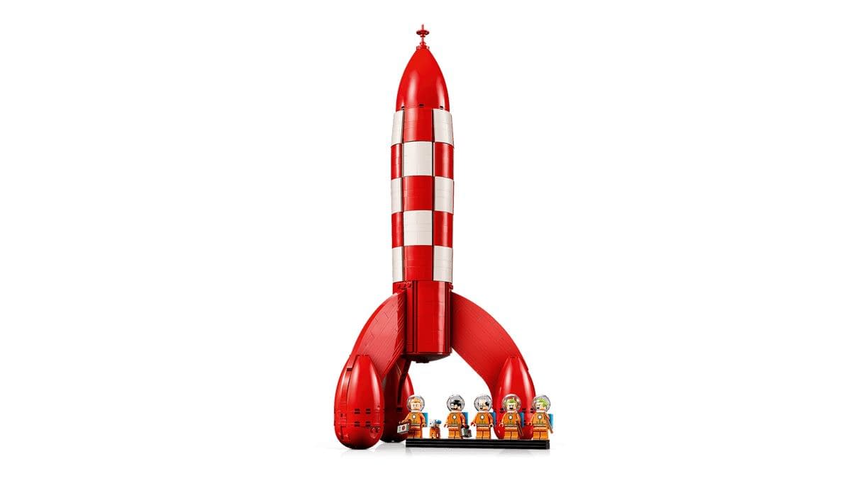 Blast Off with LEGO and Their New Tintin Moon Rocket Set