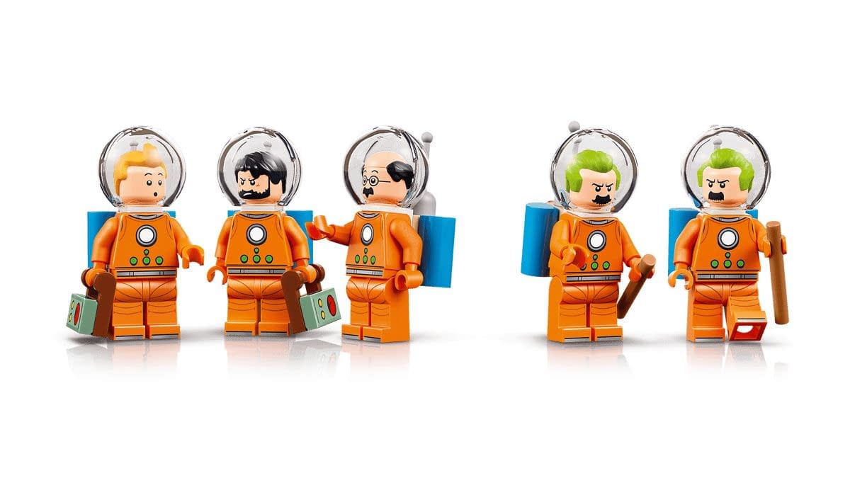 Blast Off with LEGO and Their New Tintin Moon Rocket Set