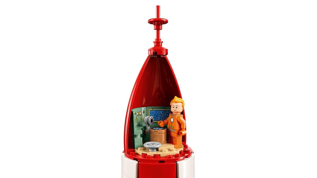 Blast Off with LEGO and Their New Tintin Moon Rocket Set