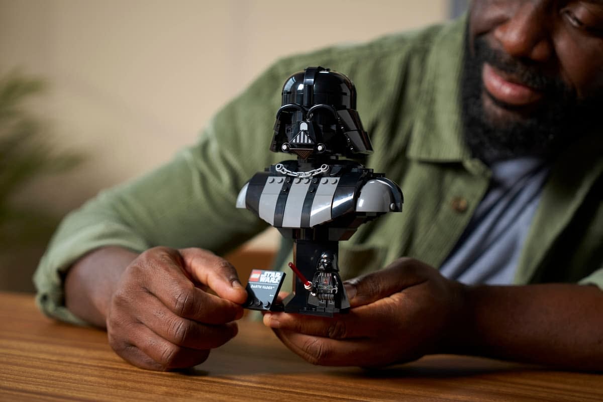 The Dark Side Rises with the LEGO Star Wars Darth Vader Bust