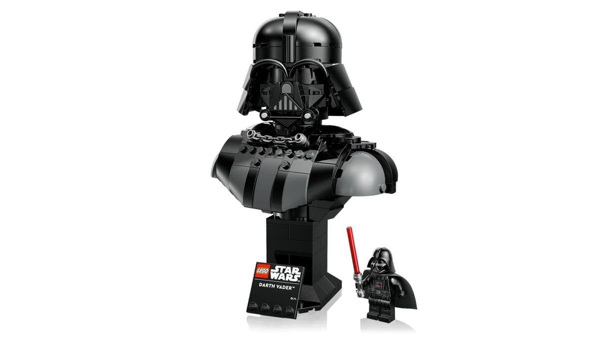 The Dark Side Rises with the LEGO Star Wars Darth Vader Bust