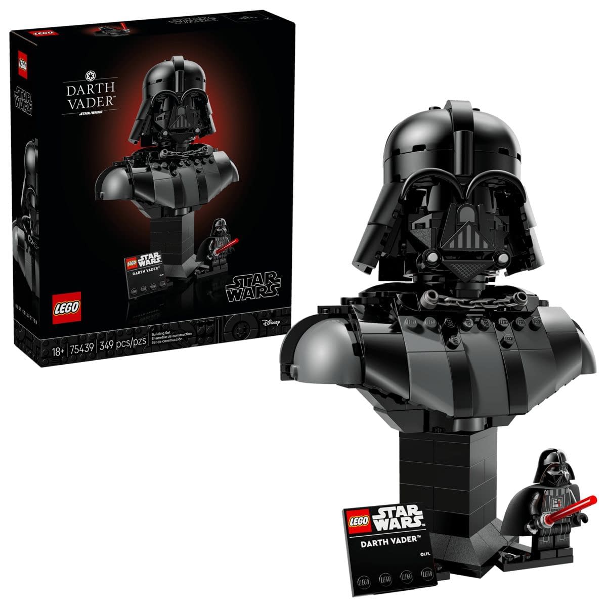 The Dark Side Rises with the LEGO Star Wars Darth Vader Bust