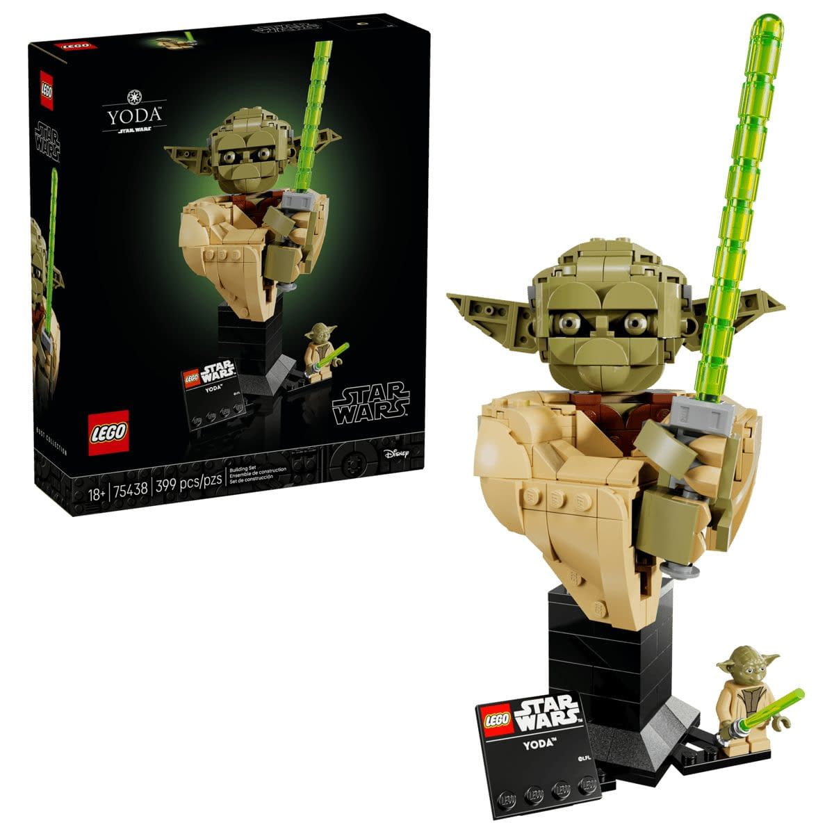New LEGO Star Wars Yoda Bust Set Coming Soon from LEGO