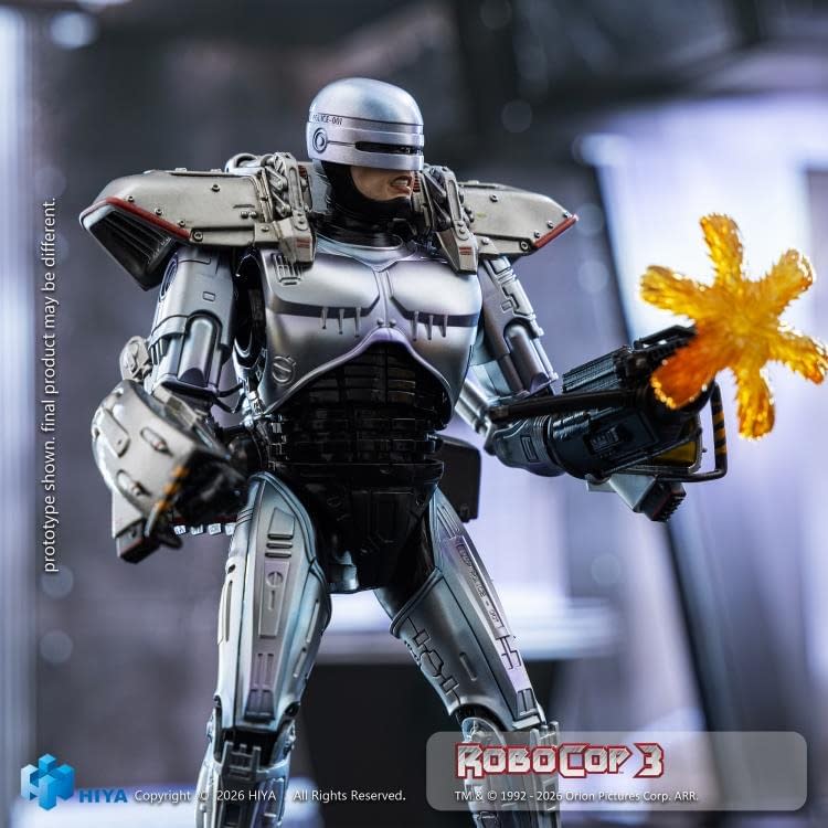 RoboCop 3 Arrives with New Hiya Toys Exquisite Super Series