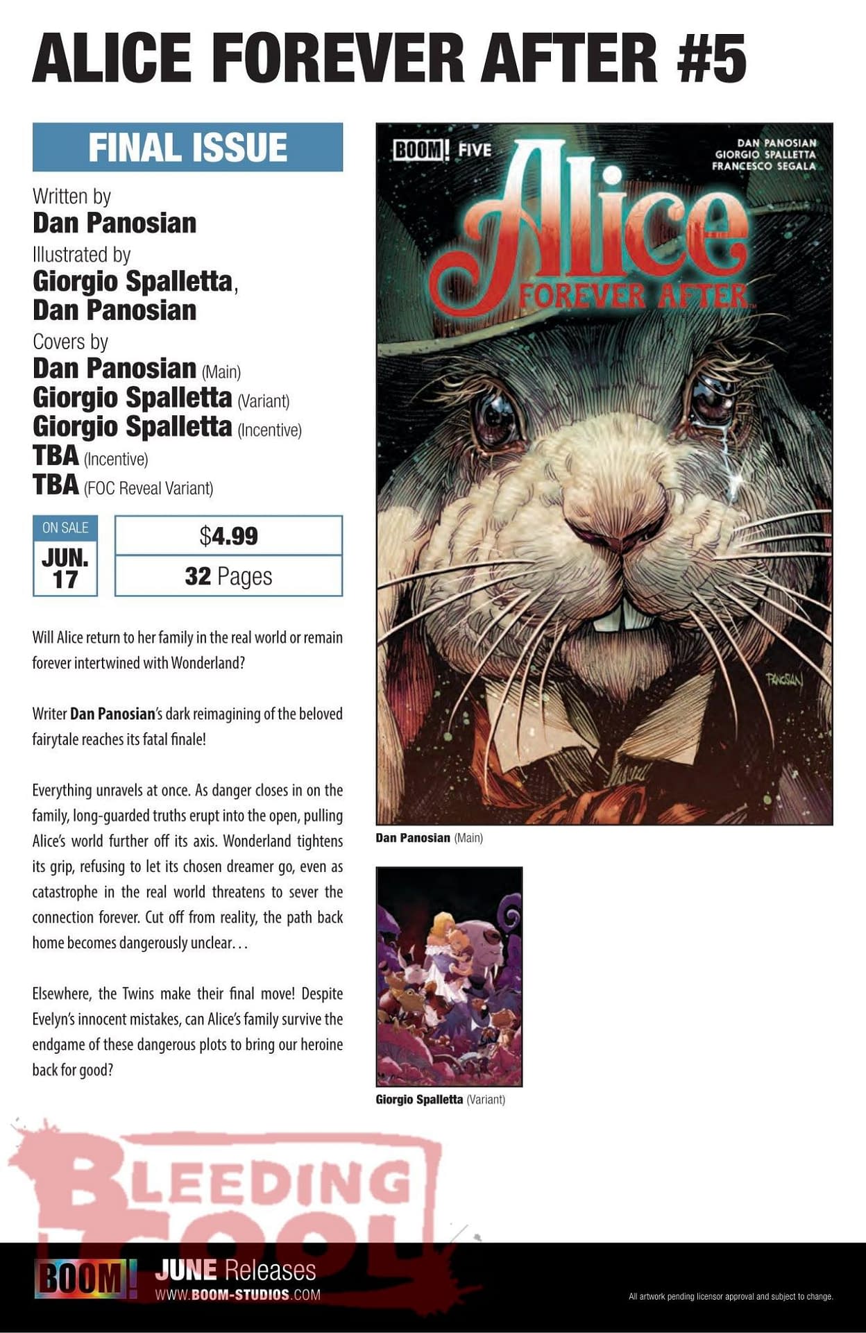Boom Studios Full June 2026 Solicits And Solicitations
