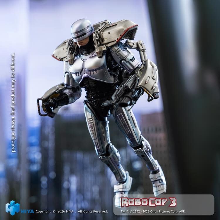 RoboCop 3 Arrives with New Hiya Toys Exquisite Super Series