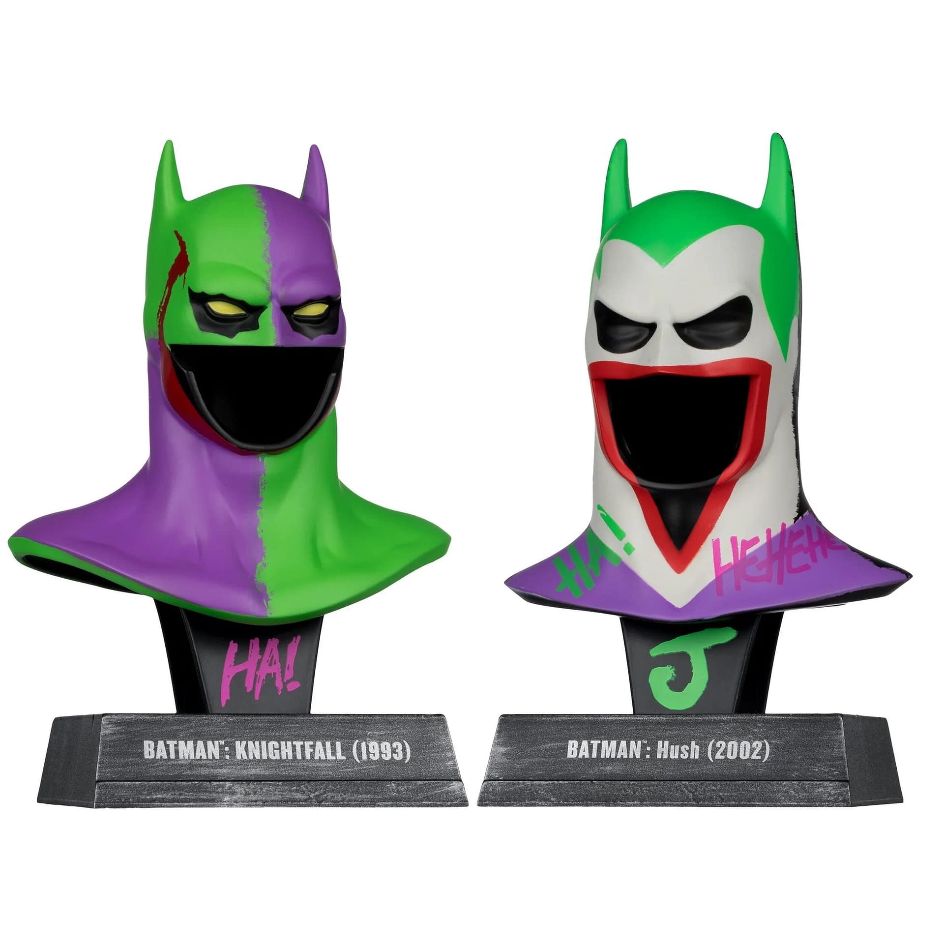 New Jokerized Batman Cowl 2-Pack Coming Soon from McFarlane