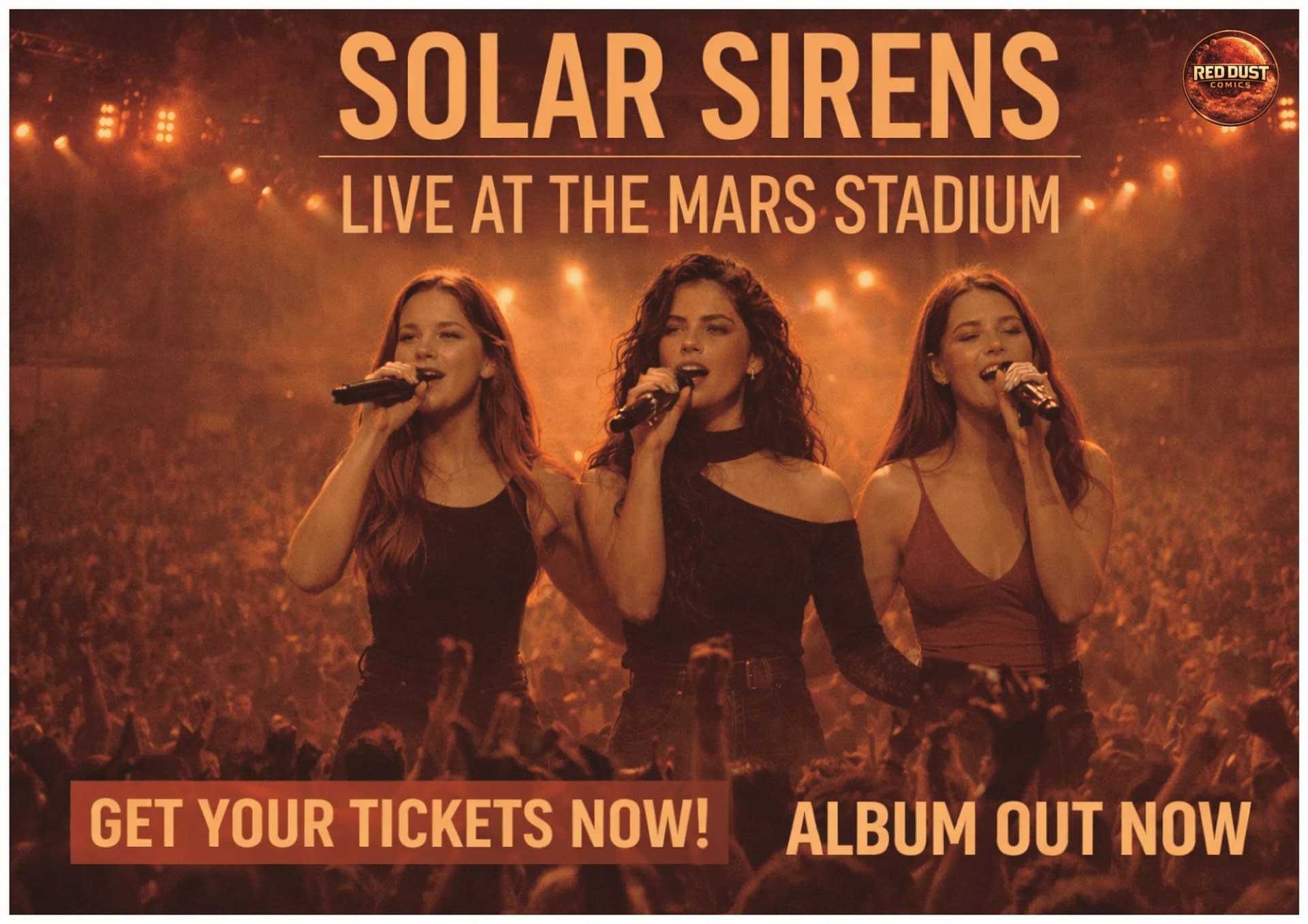 Daniel Peacock's New Comic, The Moons of Mars, Created With A.I.