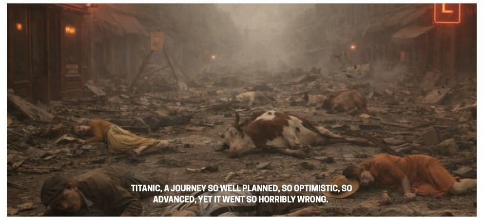 Daniel Peacock's New Comic, The Moons of Mars, Created With A.I.