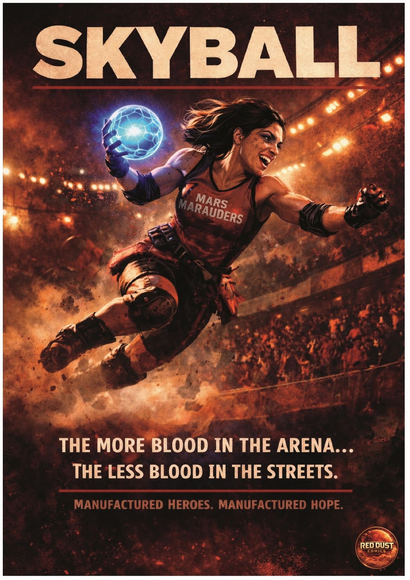 Daniel Peacock's Comic The Moons Of Mars Launches, Created With A.I.