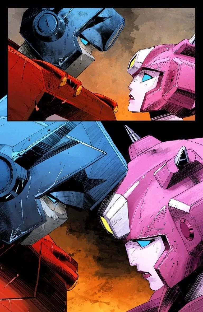 Transformers Spoilers: Optimus Prime Vs Elita-1