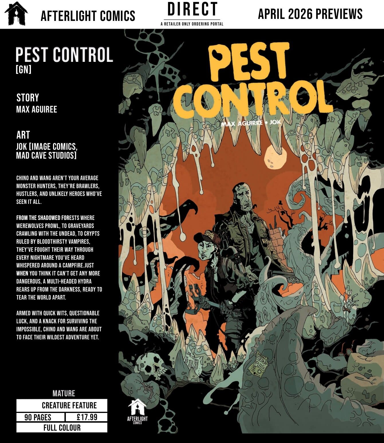 Afterlight Comics Direct - A New UK A UK Comics Publisher Launches Its Own UK-To-US/Canada Distributor