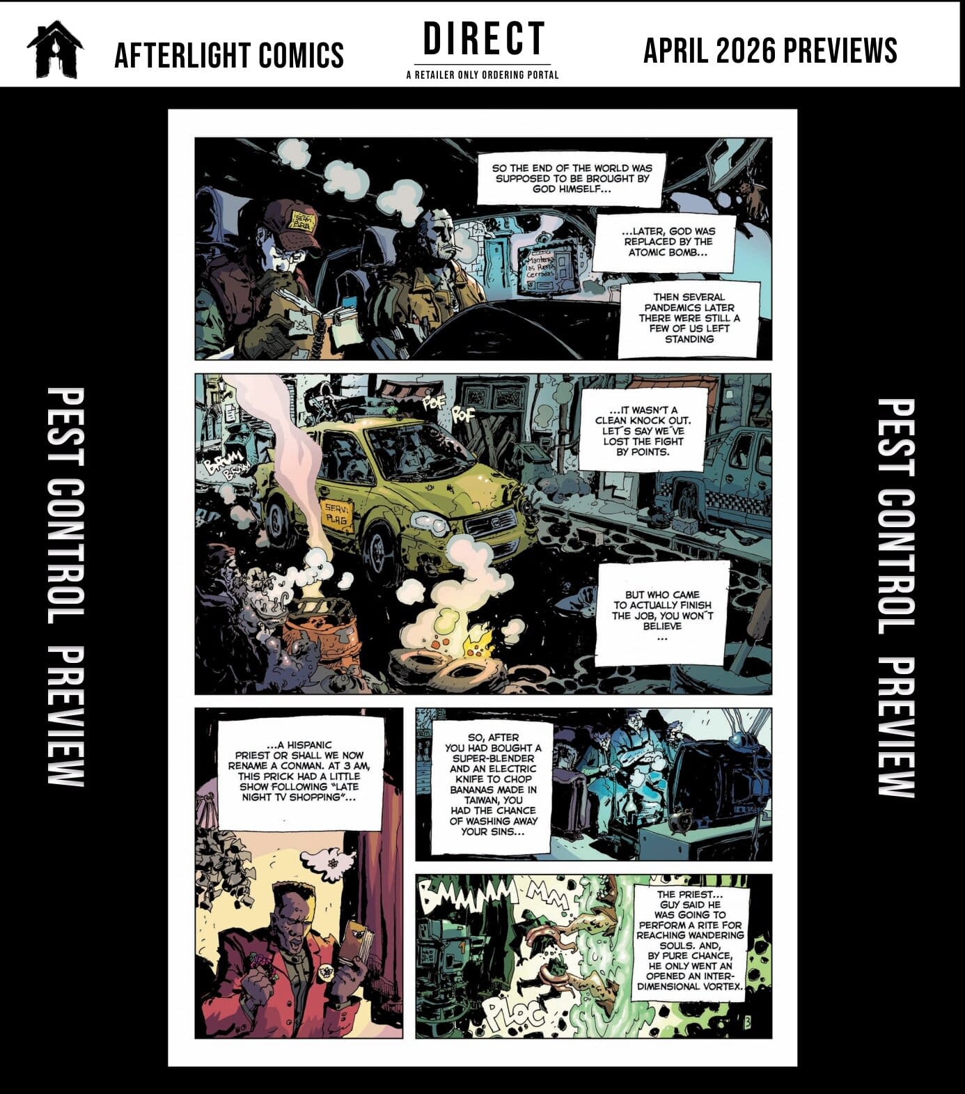 Afterlight Comics Direct - A New UK A UK Comics Publisher Launches Its Own UK-To-US/Canada Distributor