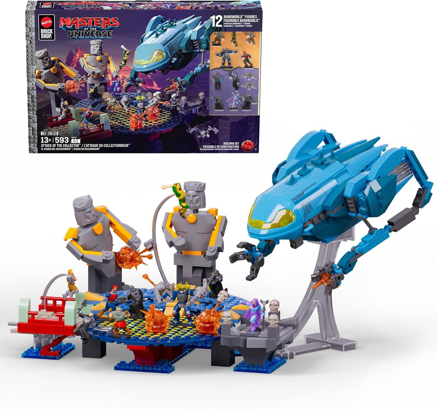 New Mattel Brick Shop Masters of the Universe Set Revealed