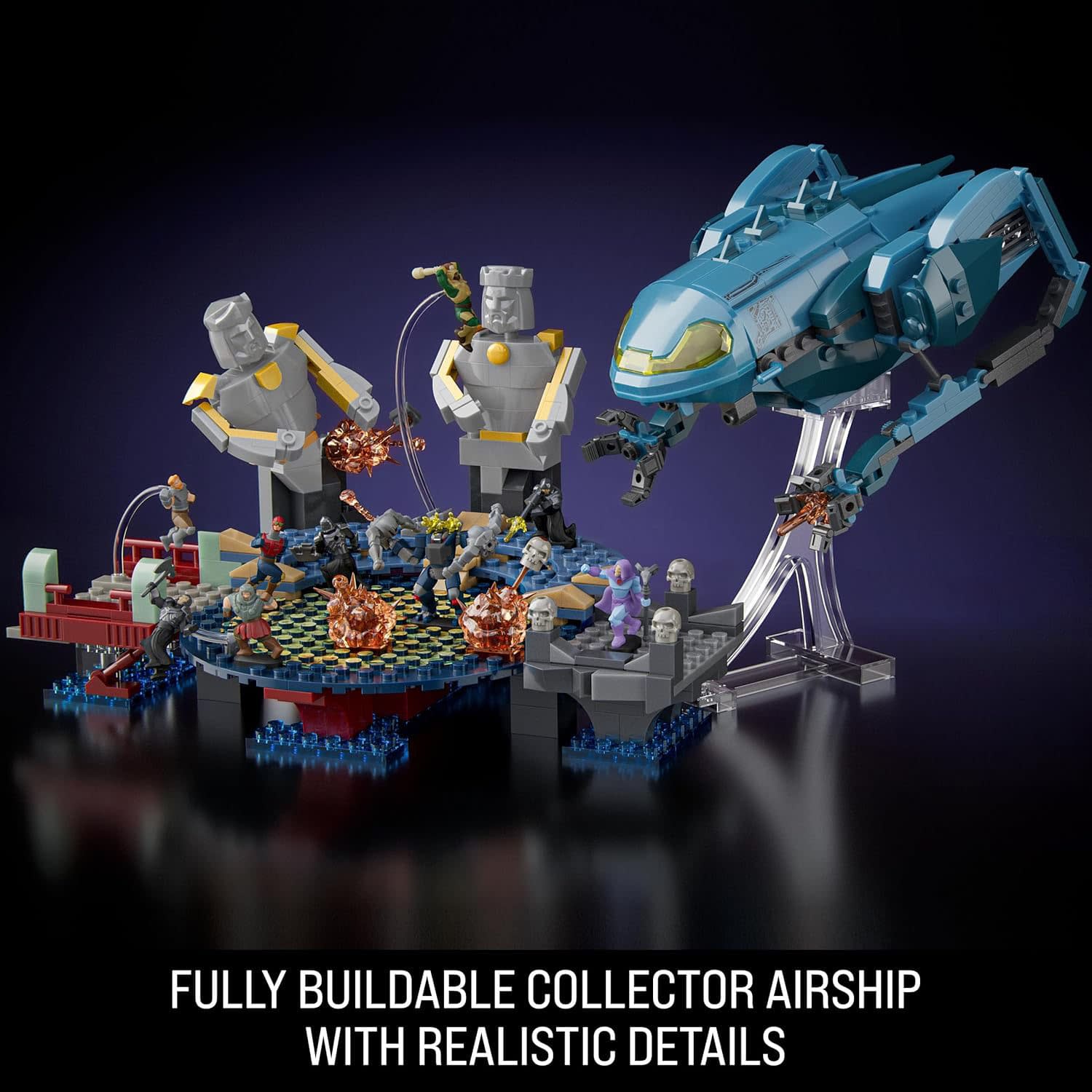 New Mattel Brick Shop Masters of the Universe Set Revealed