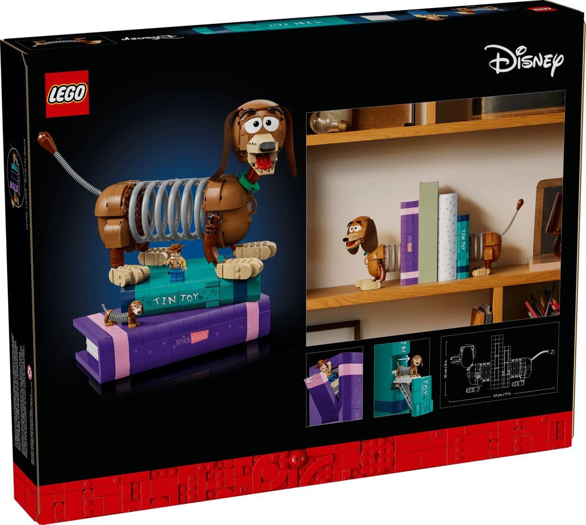 New LEGO Toy Story Slinky Dog Bookends Set Coming Soon