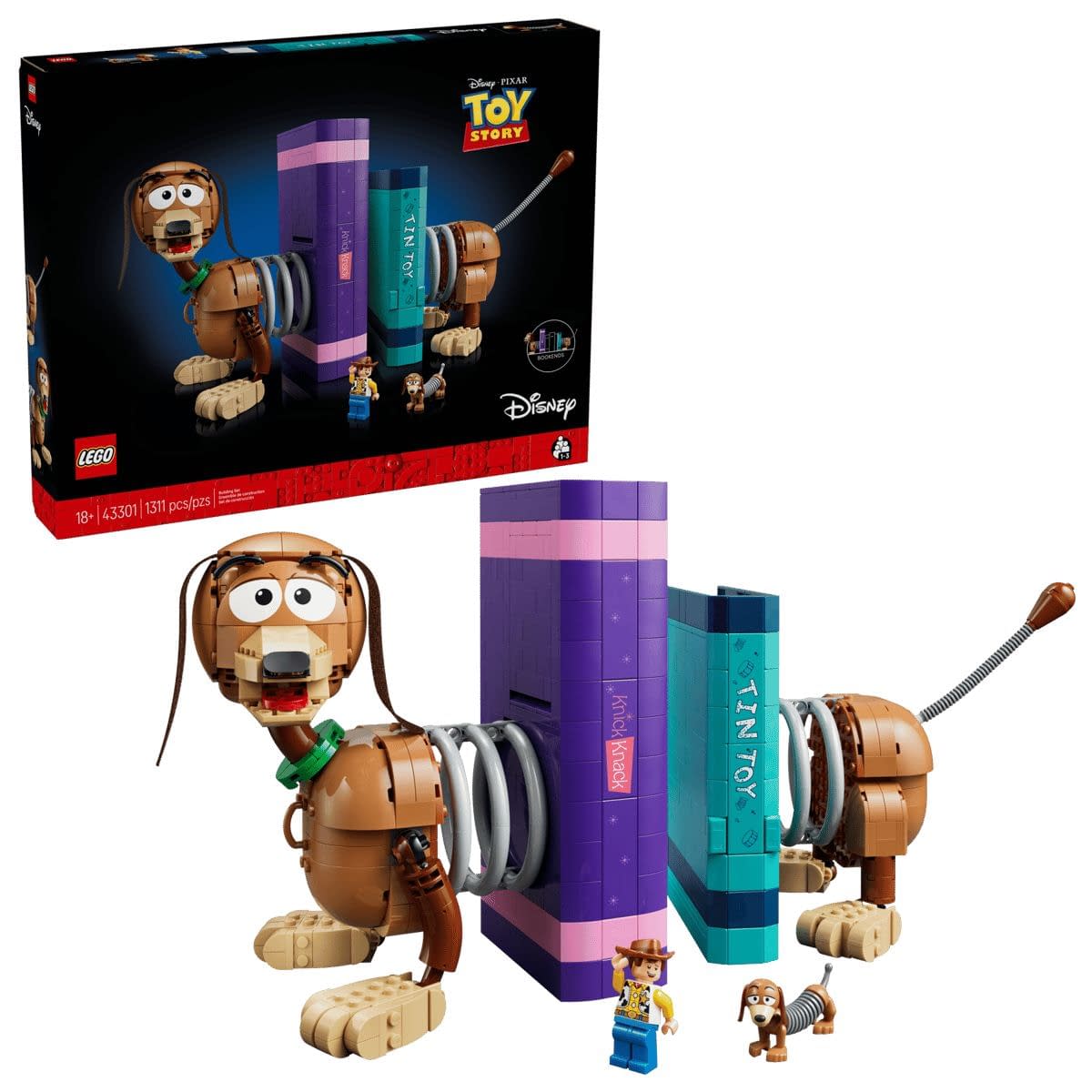 New LEGO Toy Story Slinky Dog Bookends Set Coming Soon