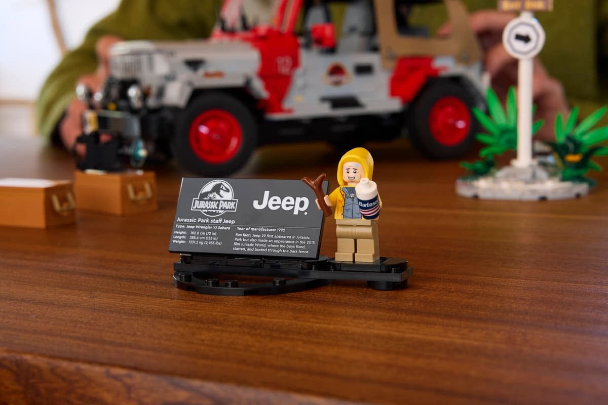 Return to Jurassic Park with LEGO's New Jeep Wrangler Set