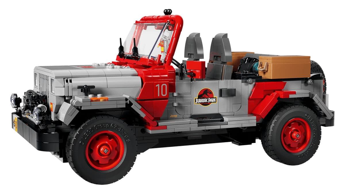 Return to Jurassic Park with LEGO's New Jeep Wrangler Set