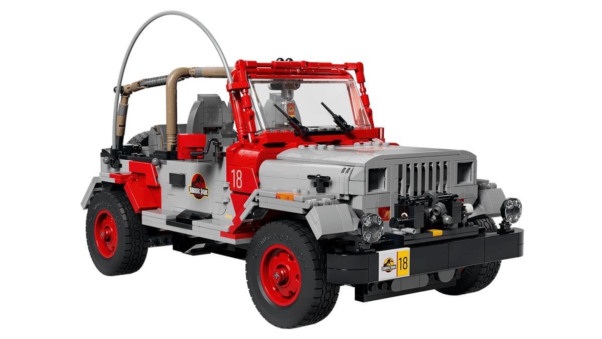 Return to Jurassic Park with LEGO's New Jeep Wrangler Set