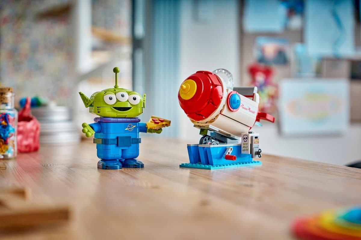 LEGO Toy Story Alien with Pizza Planet Rocket Ride Set Revealed