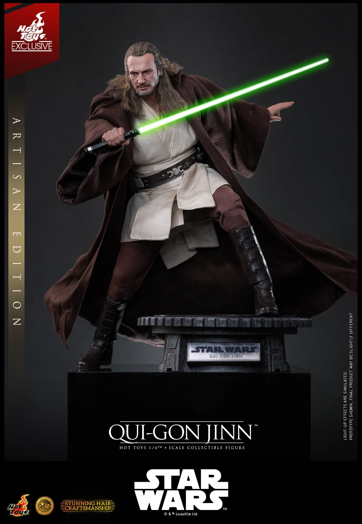 Star Wars: The Phantom Menace Qui-Gon Jinn 1/6 Figure Announced