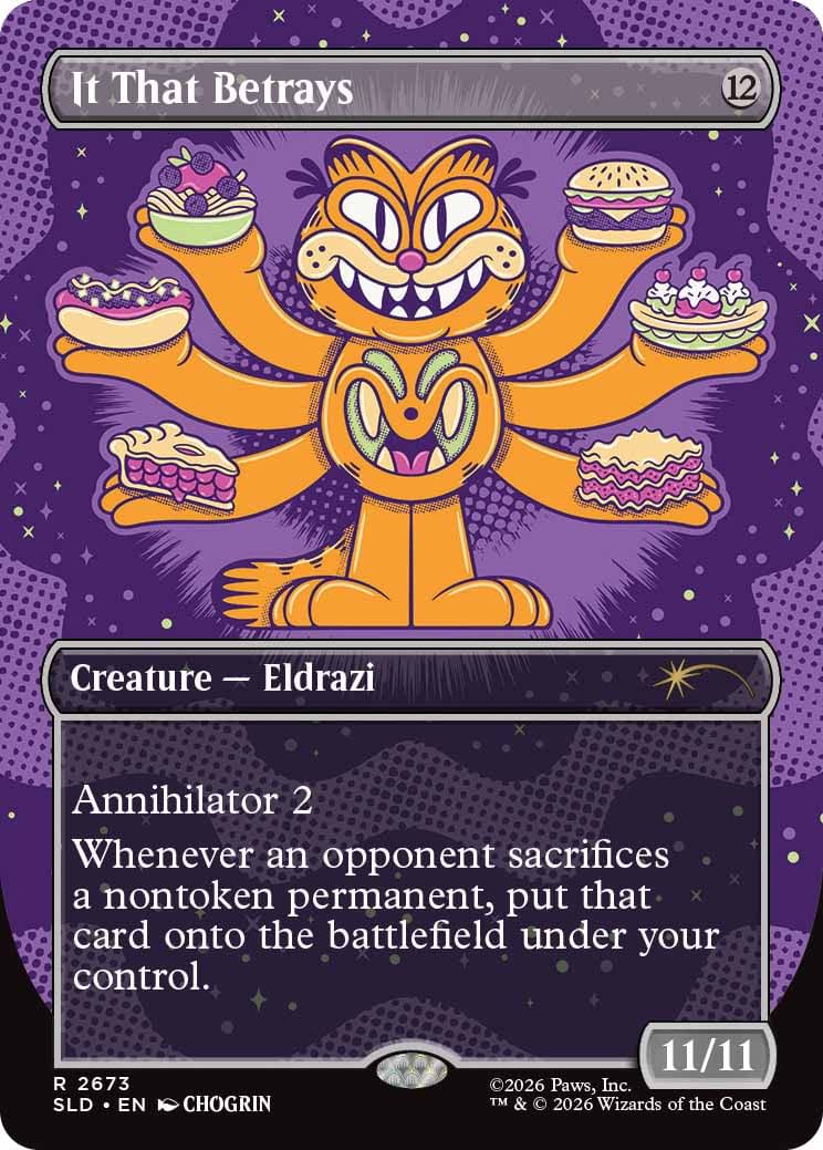 Magic: The Gathering Unveils New Secret Lair x Garfield Collaboration