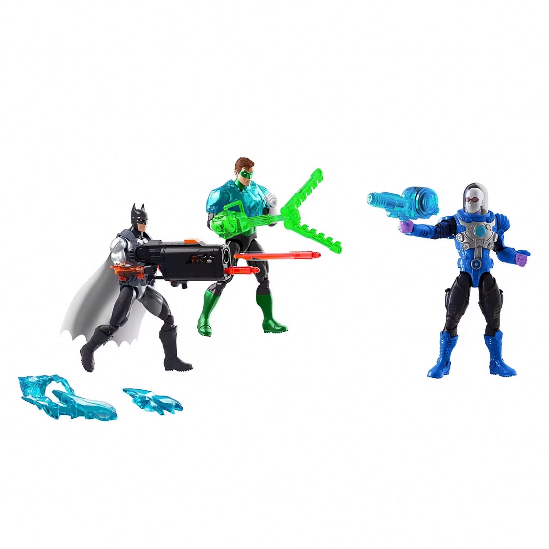Mr. Freeze Takes On the Justice League with Mattel DC Comics 3-Pack