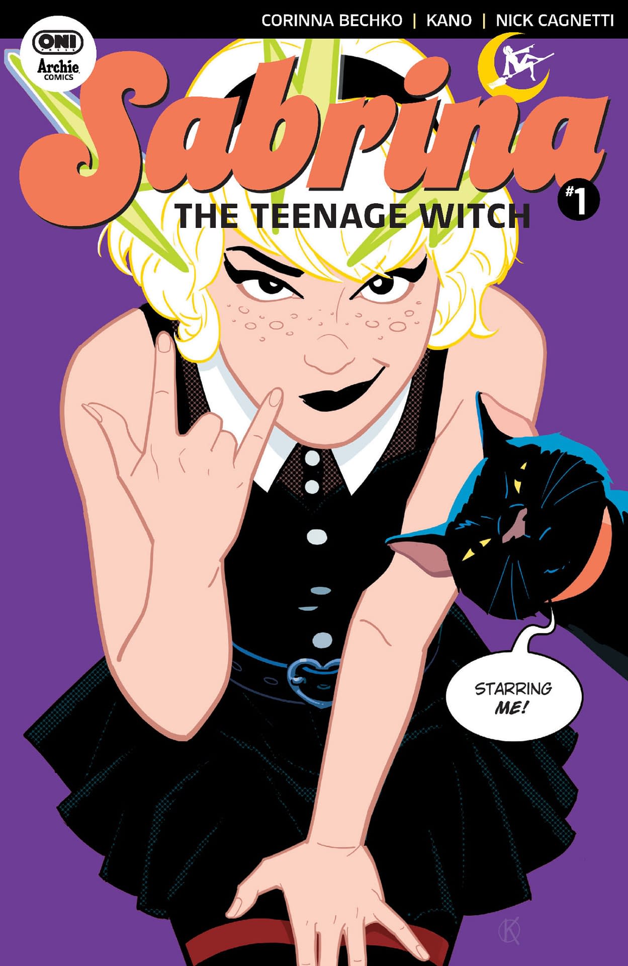 Oni's Sabrina The Teenage Witch #1 by Corinna Bechko & Kano in October