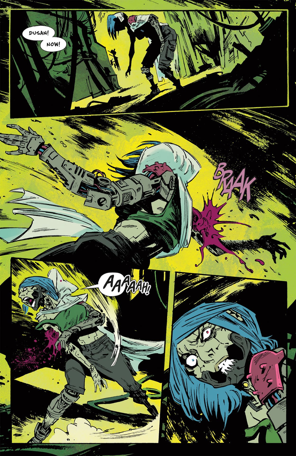 Cyberpunk 2077: Chrome #4 Preview: Survival's a Bloody Business