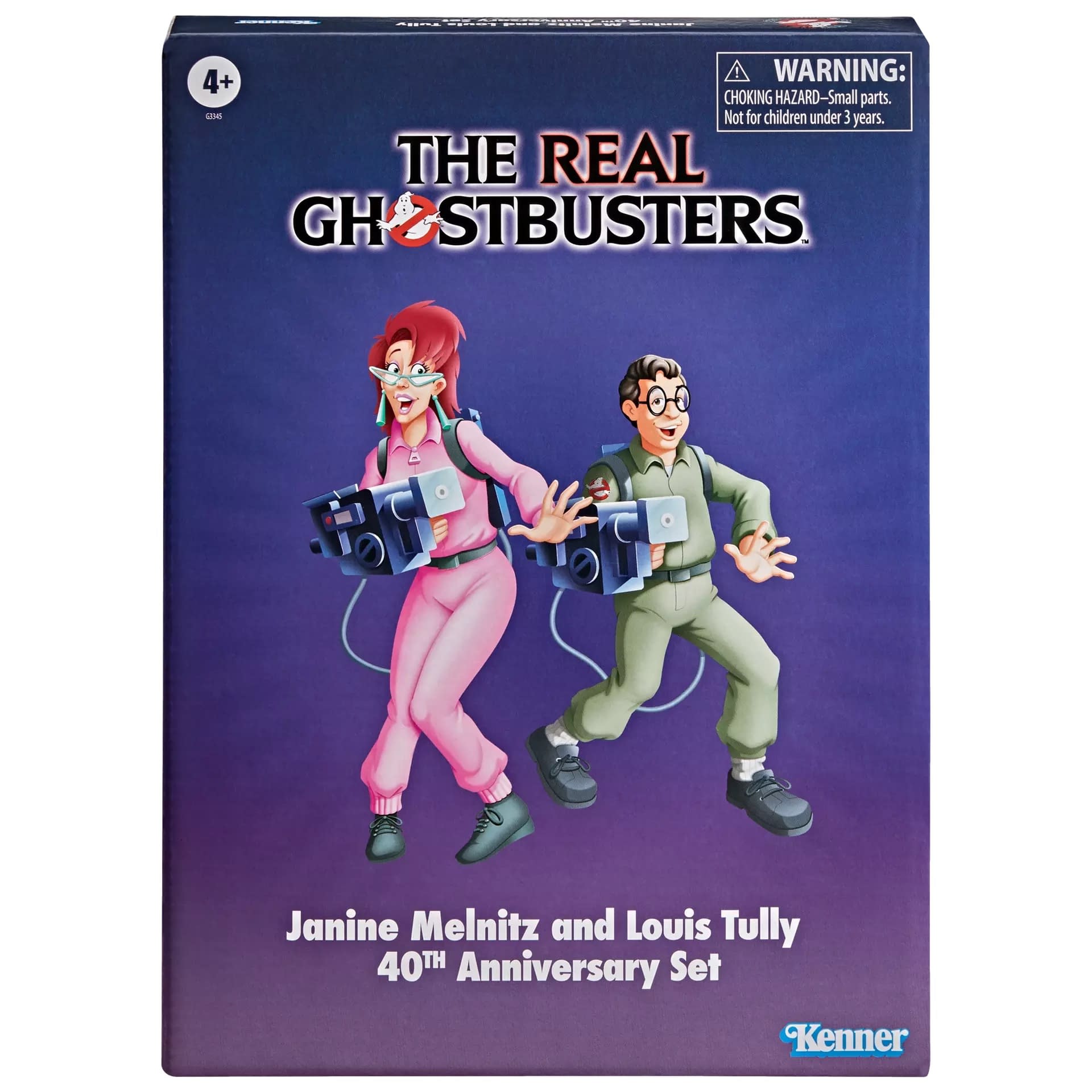 The Real Ghostbusters Kenner Classics Janine & Louis 2-Pack Revealed