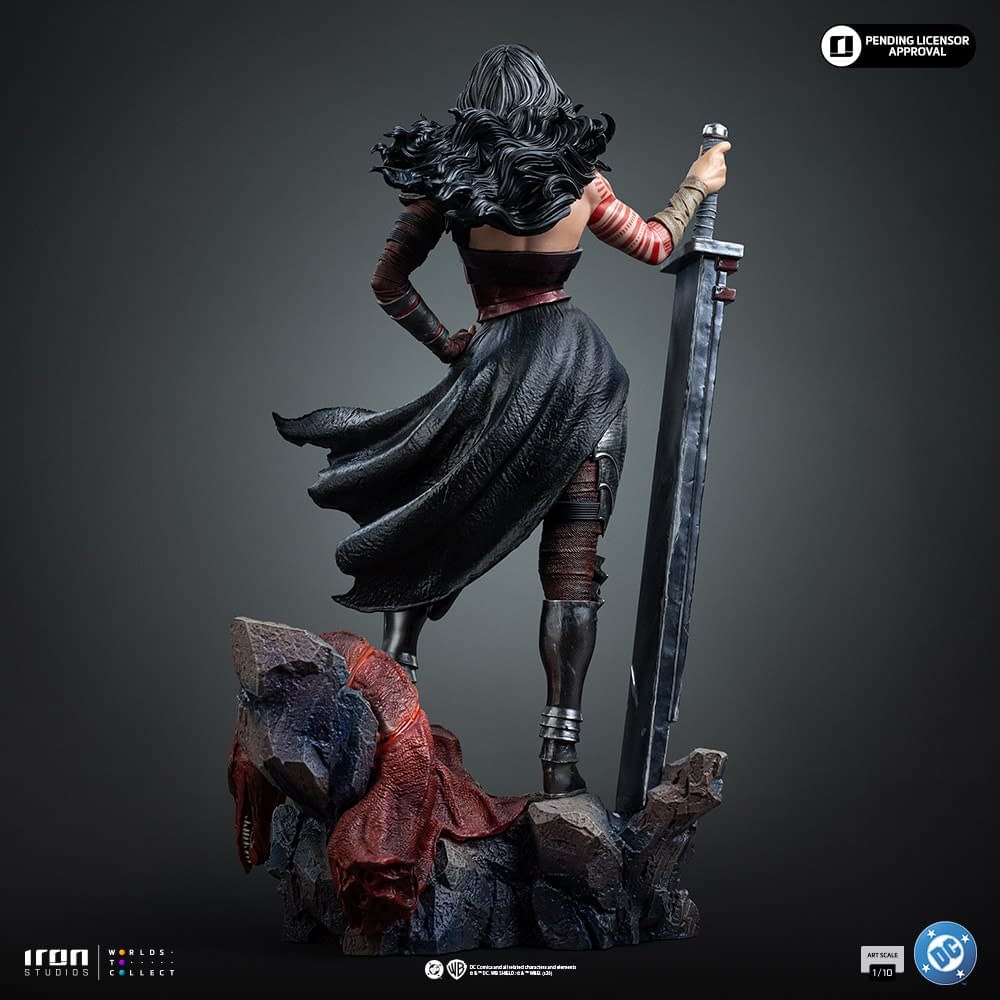 Hell Awaits with Iron Studios' New 1/10 Absolute Wonder Woman Statue