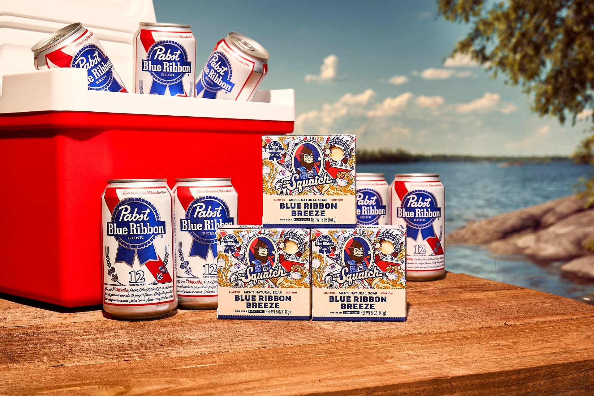 Dr. Squatch Launches New Pabst Blue Ribbon Soap Dr. Squatch Launches New Pabst Blue Ribbon Soap