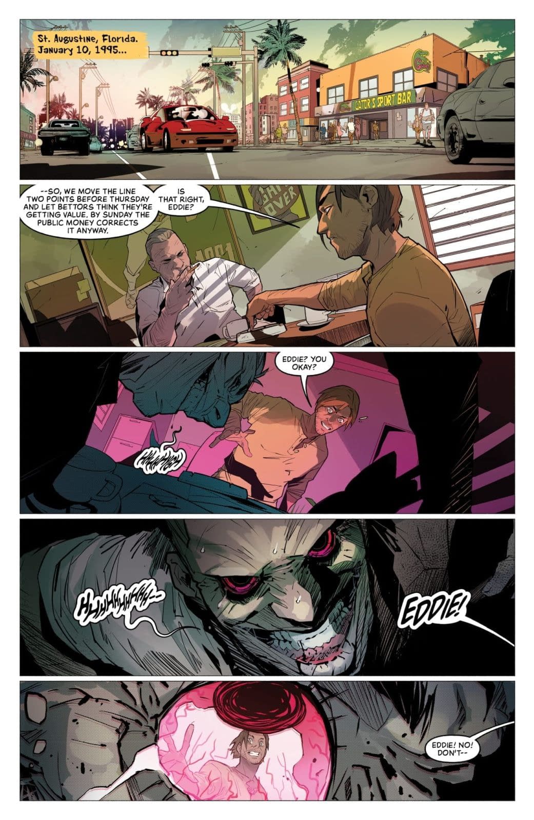 Smile: Any Given Smile #1 Preview: Fourth and Terror