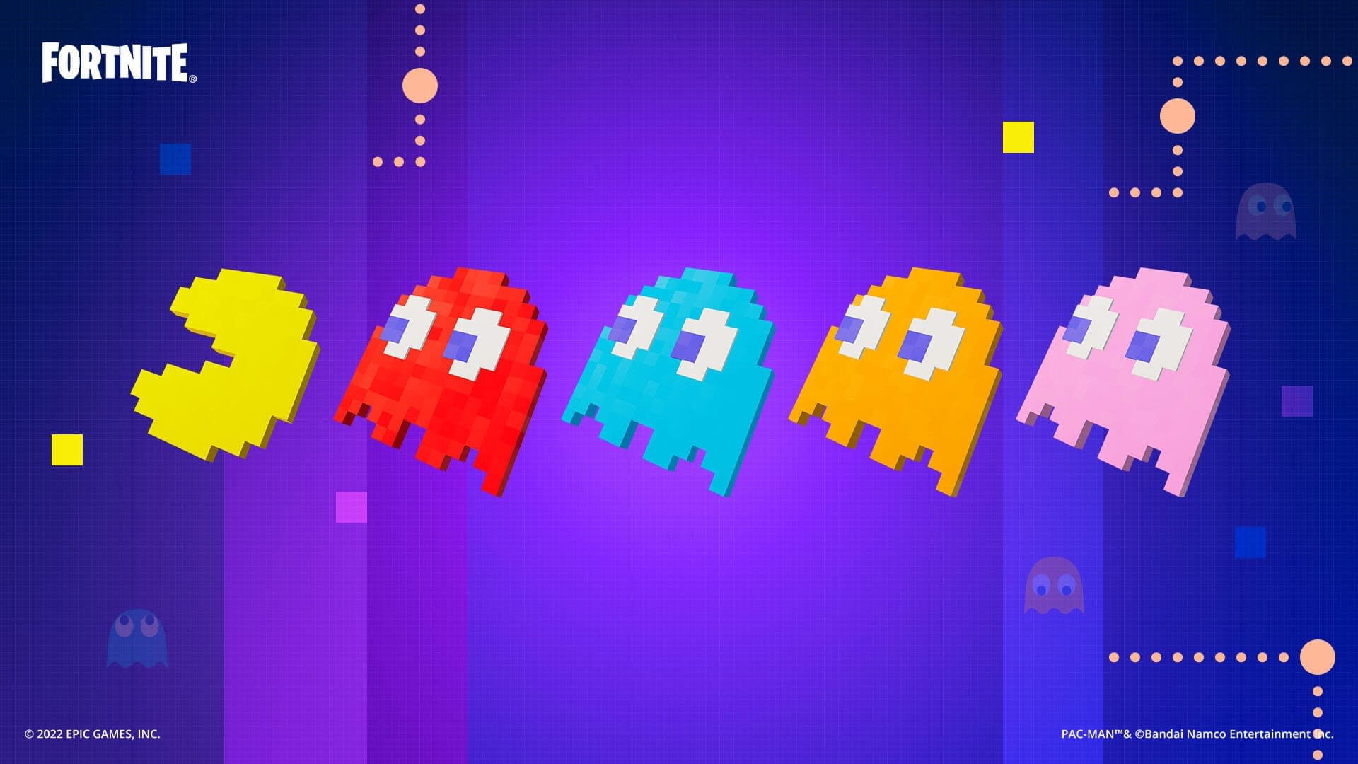 Mini Pac Alarm Pac-Man & Kingdom Hearts Have Been Dropped Into Fortnite