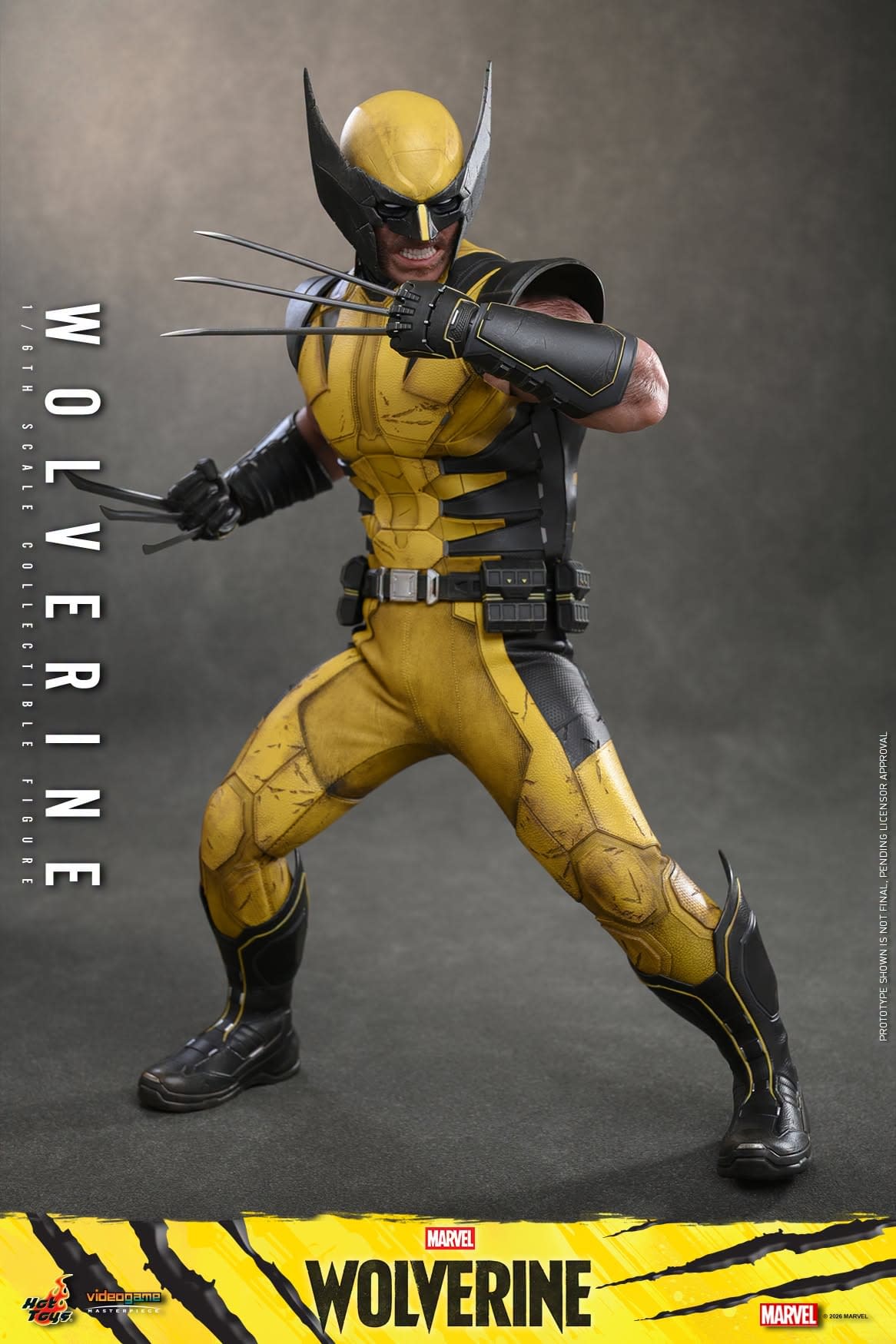 ウルヴァリン 1/6スケール ホットトイズ New Marvel's Wolverine 1/6-scale Figure Brings the Fury to Hot Toys