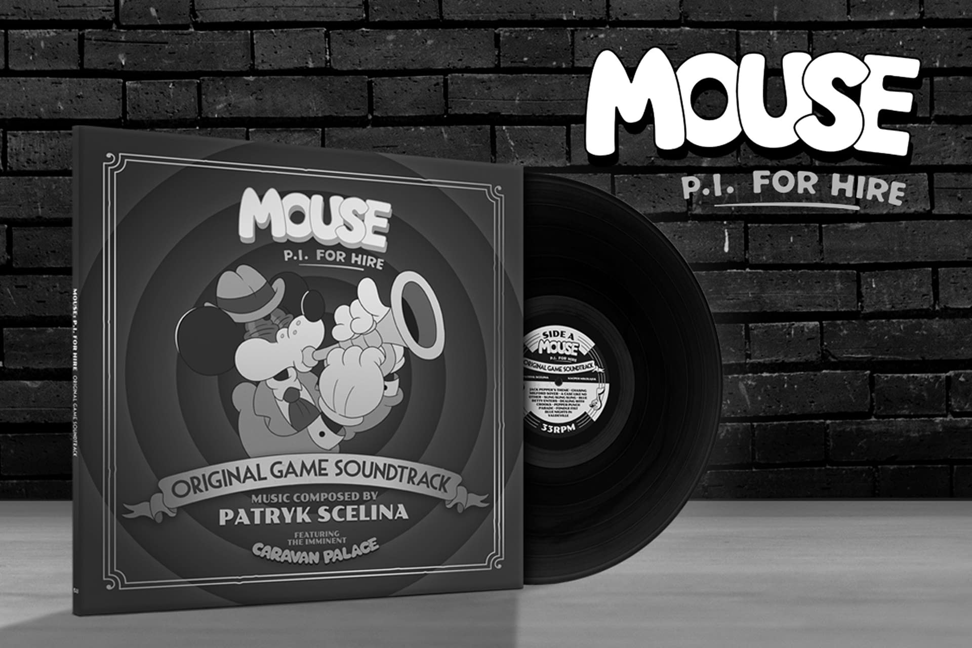Mouse: P.I. For Hire Will Officially Release Its Soundtrack on Vinyl