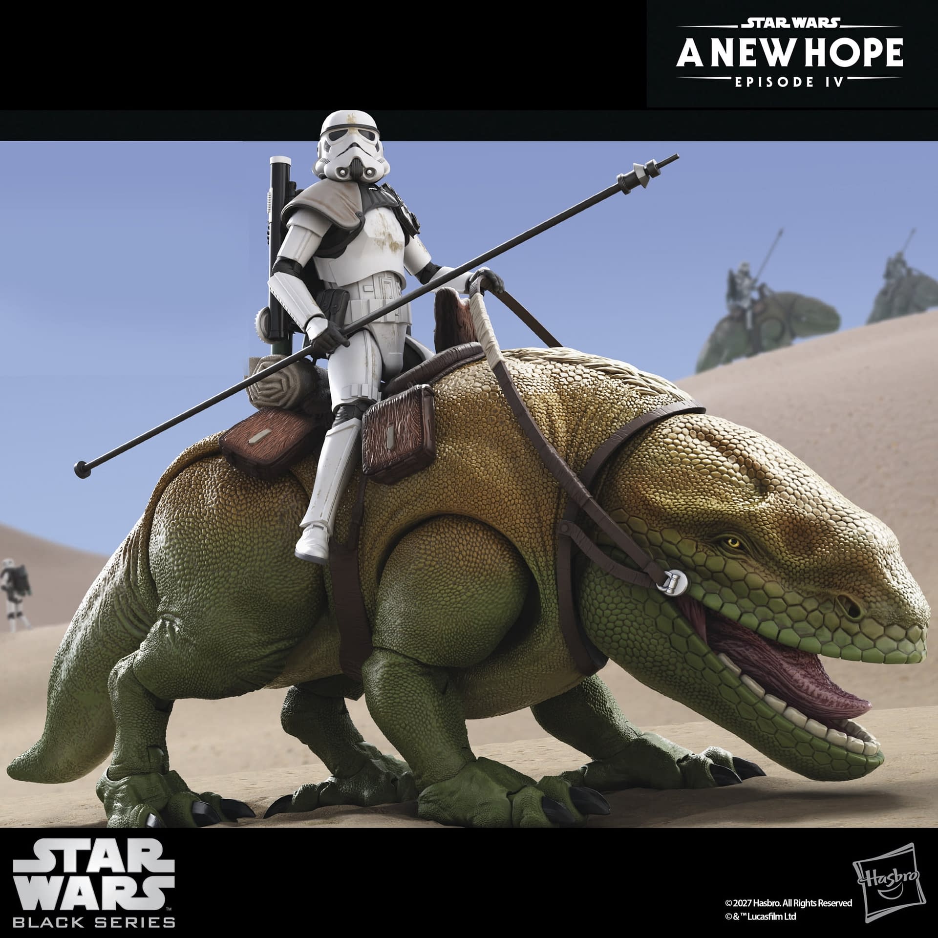 Exclusive Star Wars: TBS Dewback & Sandtrooper 2-Pack Revealed