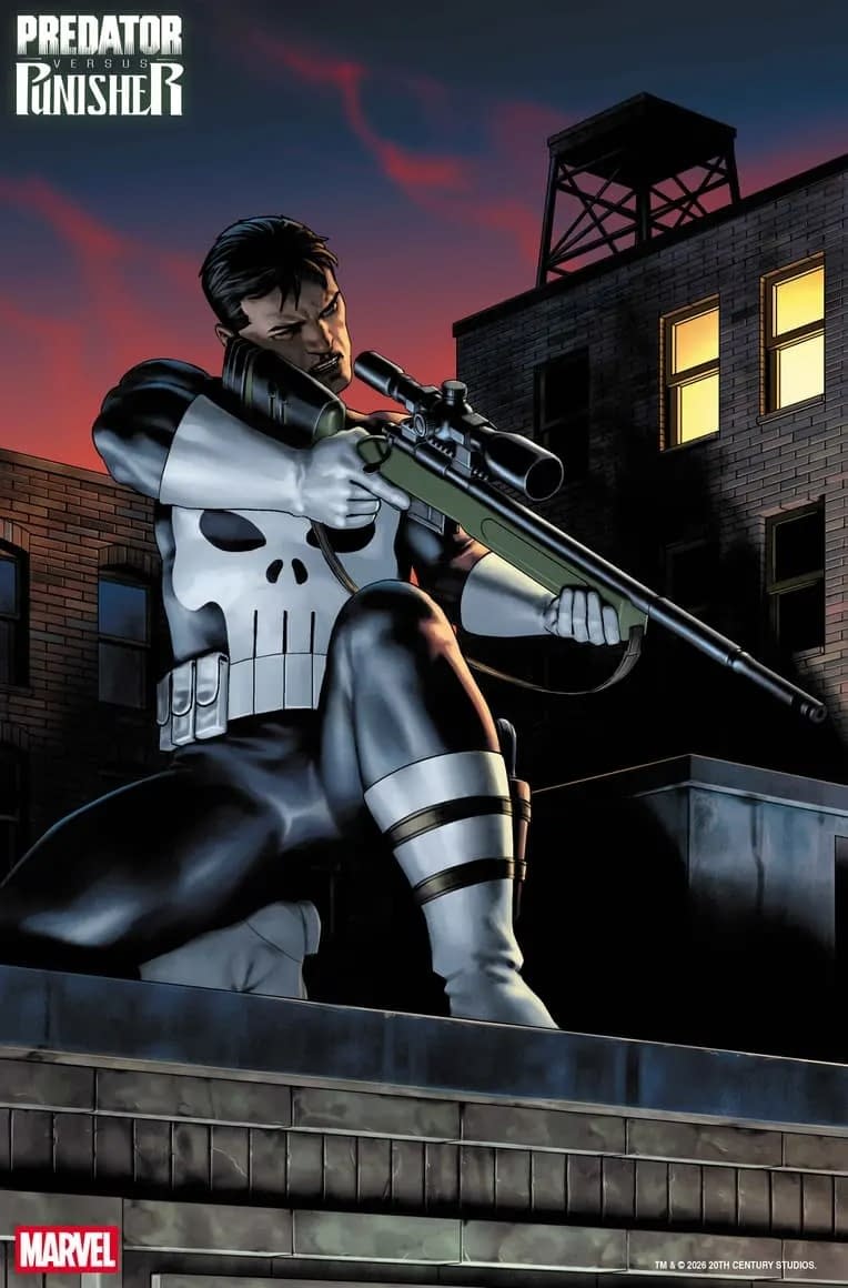 First Look Inside Predator Vs Punisher From Marvel In November 2026