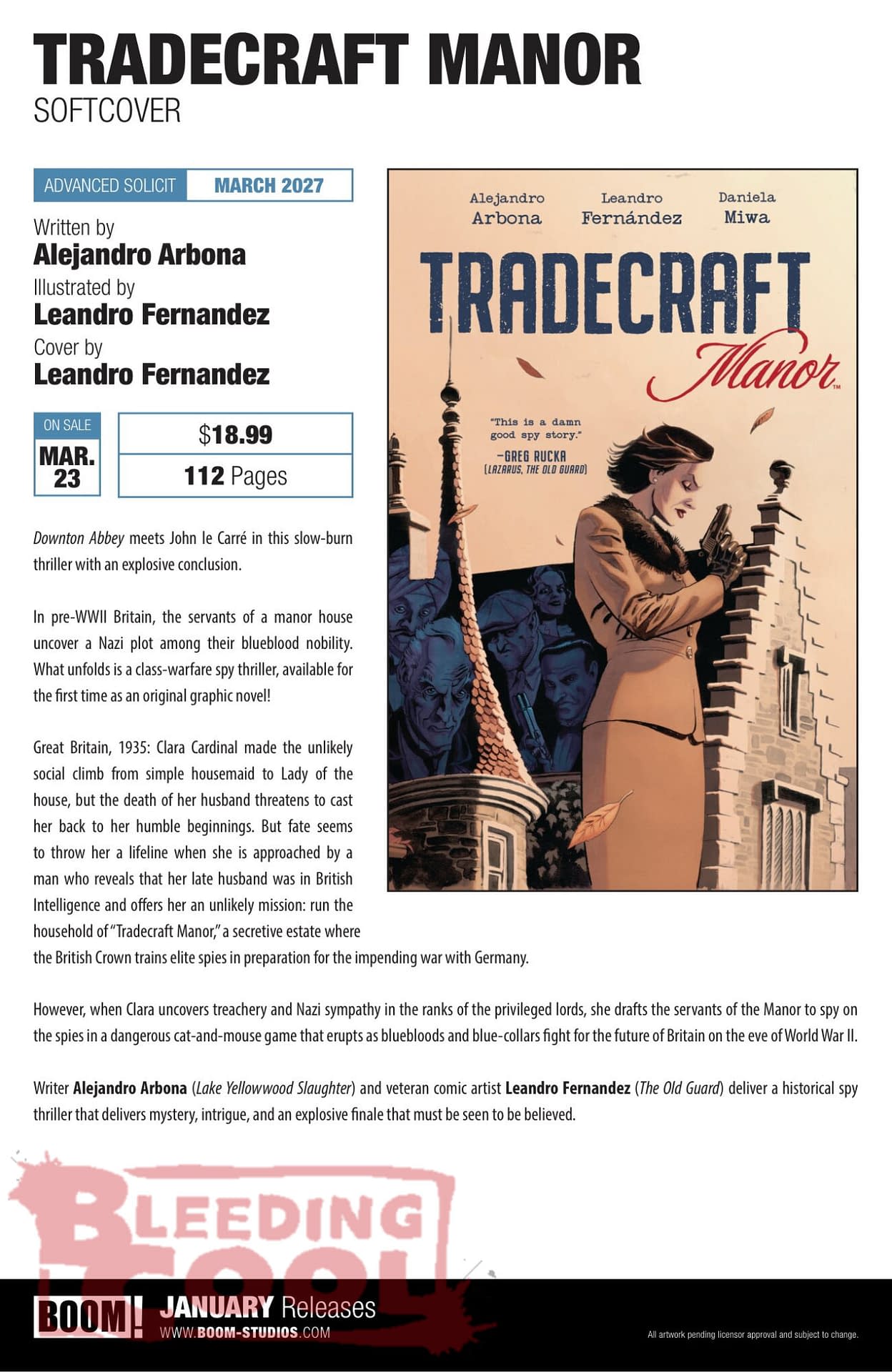 New Solicitation Official Boom Studios Full January 2027 Solicits And Solicitations