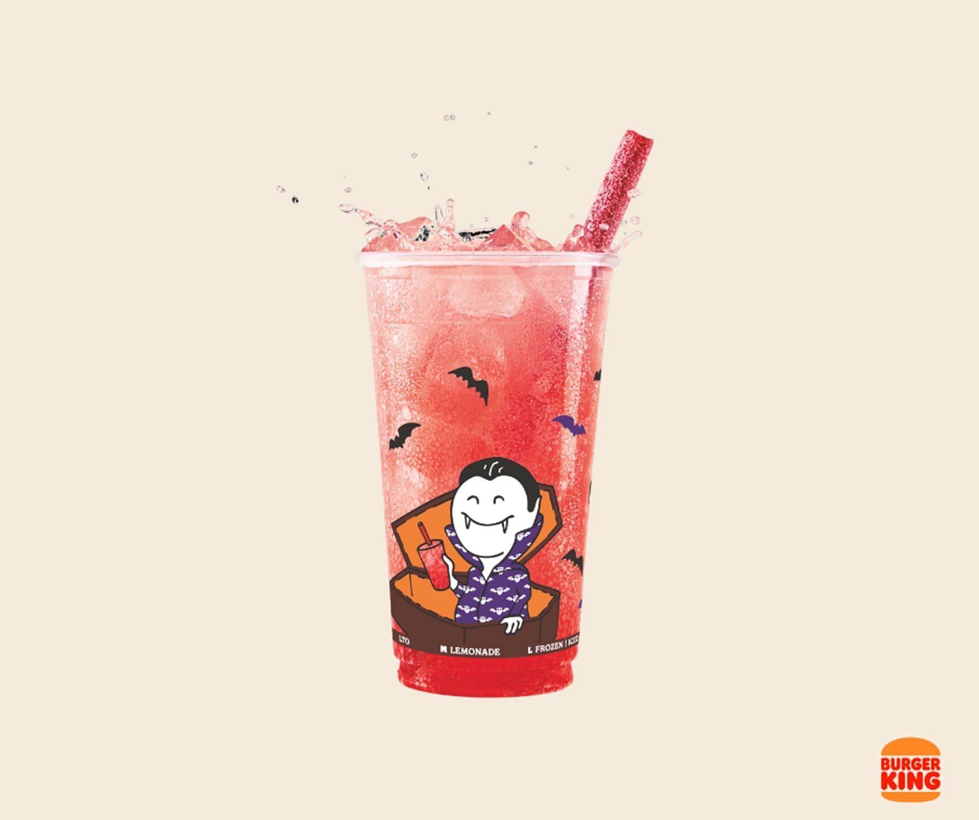 Burger King Debuts Halloween-Themed Vampire’s Bite Soda